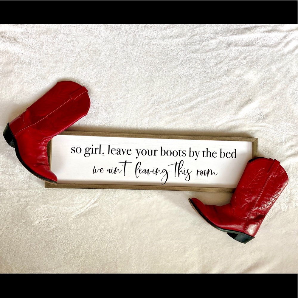 Morgan Wallen wall decor sign / cover me up lyrics